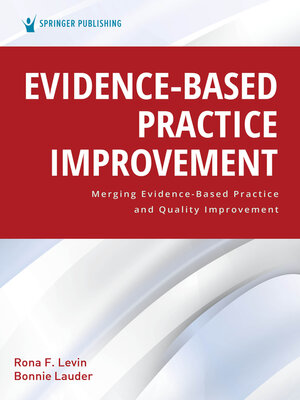 cover image of Evidence-Based Practice Improvement